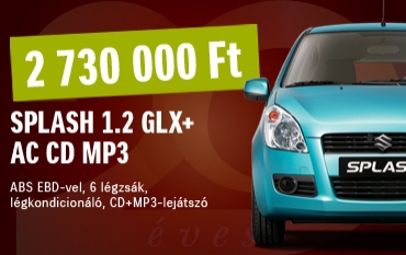 20 éves a Suzuki - splash 2.