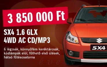20 éves a Suzuki - sx4 jobb oldalra