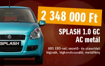 20 éves a Suzuki - splash 3.